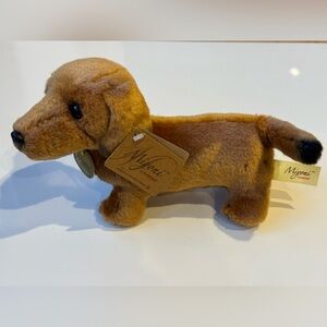 Aurora Miyoni Dachshund Sausage Dog Soft & Plush NWT! So cute!
